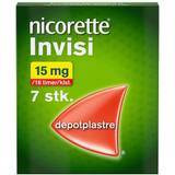 Nikotinplaster - Plaster Håndkøbsmedicin Nicorette Invisi 15mg 7 stk Plaster