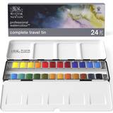Akvarelmaling Winsor & Newton Professional Water Colour Complete Travel Tin 24-pack