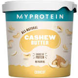 Pålæg & Marmelade Myprotein All-Natural Cashew Butter Original Crunchy