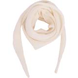 Dame - Hvid Halstørklæde & Sjal Neo Noir Misty Knit Scarf - Off White