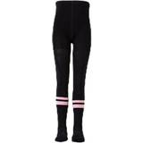 Leggings - Polyamid Bukser Molo Sporty Rib Tights Pink/Black, Unisex, Tøj, basislag, Lyserød/Sort, 134/140
