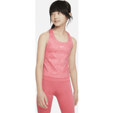 Hvid Toppe Nike Swoosh-tanktop-sports-bh til større børn piger Pink