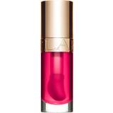 Rosa Læbeolier Clarins Lip Comfort Oil #02 Raspberry