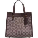 Coach Tote Bag & Shopper tasker Coach Tote Bags Signature Jacquard Field Tote brown Tote Bags for ladies