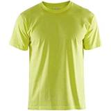 9,5 - Gul - Jersey Tøj Blåkläder T-shirts 5-pack - Hi-Vis Yellow