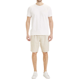 Hør Shorts Knowledge Cotton Apparel Fig Loose Linen Shorts - Light Feather Grey