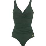 38 - Dame - Grøn Badedragter Damella Fiona Swimsuit - Dark Green