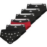 Adidas Herre Underbukser adidas Active Flex Briefs 6-pack - Black/Red