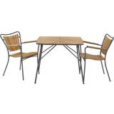 Havemøbelsæt Havemøbel på tilbud Mandalay Marguerit cafésæt stole Havemøbelsæt