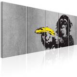 MDF Vægdekorationer Artgeist Monkey and Banana 200 Billede