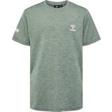 Grøn Børnetøj Hummel Mistral S/S T-shirt - Laurel Wreath (217963-6575)