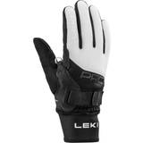 Hvid - Nylon Handsker & Vanter Leki PRC ThermoPlus Shark Gloves Women's - Black/White
