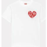 Kenzo Dame T-shirts & Toppe Kenzo Hearts loose T-shirt