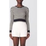 Valentino Polyamid Overdele Valentino Short striped sweater