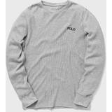 Ralph Lauren L Overdele Ralph Lauren Long Sleeve Logo T Shirt Grey grey