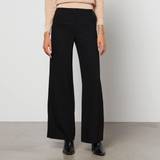 See by Chloé Sort Tøj See by Chloé Crepe Wide-Leg Trousers FR 40/UK