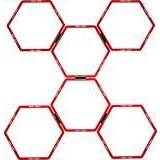 Pure2Improve Træningsmåtter & Gulvbeskyttelse Pure2Improve Hexagon Agility Grid [Levering: 2-3 dage]
