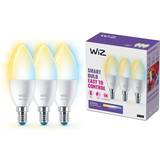 WiZ E14 LED-pærer WiZ E14 Tunable Whites Kertepære 3-pak