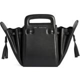 Herre Bucket Bags Ami Paris Accordéon leather bucket bag unisex Calf Leather/Polyester One Size Black