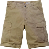 Herre - W32 Shorts Carhartt Rugged Flex Rigby Cargo Shorts - Dark Khaki