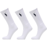 Polo Ralph Lauren Herre Strømper Polo Ralph Lauren Crew Sports Socks Men's - White
