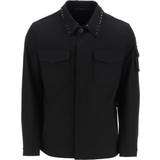 Valentino Skjorter Valentino Men's Rockstud Overshirt - Black