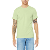 Dame - Grøn - Jersey T-shirts & Toppe Bella+Canvas Unisex 3001 Jersey Short Sleeve Tee - Spring Green