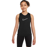Spandex Overdele Børnetøj Nike Girl's Dri-FIT Training Tank - Black