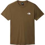 The North Face Grøn - S Overdele The North Face Mens Reaxion Red Box T-shirt - Military Olive