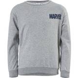Marvel - Piger Overdele Name It Sweatshirt nkmMarvel Patryc Sweat Bru Mar Grå 158/164
