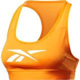 Reebok Orange Undertøj Reebok Performance Sports-bh Hero Medium-Impact Racer Bra Gul