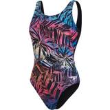 Blomstrede Badedragter Speedo Women's Placement U-Back Swimsuit - Black/Red