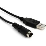 USB-kabel Kabler IK Multimedia USB-A to Mini-DIN Cable for iRig Series