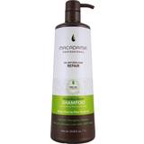 Macadamiaolier - Pumpeflasker Shampooer Macadamia Weightless Moisture Shampoo 1000ml
