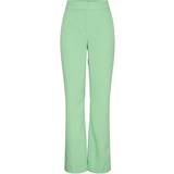 Y.A.S Dame - Grøn Bukser & Shorts Y.A.S Bluris Flared Trousers - Summer Green