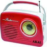 Rød Radioer Akai APR-11R