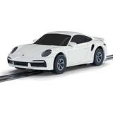 Scalextric Biler Scalextric Micro, Porsche 911 Turbo Car, white, 1:64