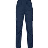 Haglöfs 46 - Dame Bukser Haglöfs Lite Standard Zip-Off Pant Womens Blå