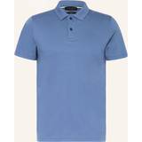 Ted Baker Herre Overdele Ted Baker Mens Dk-blue Zeiter Slim-fit Cotton Polo Shirt