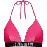 Bikinitoppe på tilbud Calvin Klein Triangle Bikini Top Intense Power PINK