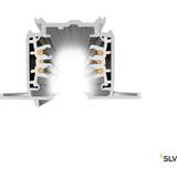 SLV Kabelclips & Fastgøring SLV S-TRACK 3-Phasen-Einbauschiene Hochvoltschiene 4m, weiß dimmbar