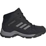 28½ Vandresko Børnesko adidas Kid's Terrex Hyperhiker Mid Hiking Shoes - Core Black/Grey Three/Core Black