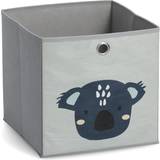 Stof Opbevaringsbokse Børneværelse Zeller aufbewahrungsbox "koala" vlies grau ca. 28