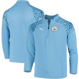 XXL Sweatshirts Børnetøj Puma Youth Manchester City Training Top - Team Light Blue/Lake Blue