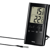 Hama Termometre, Hygrometre & Barometre Hama 186367 lcd-thermometer t-350 schwarz
