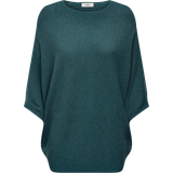 Grøn - V-udskæring - XXS Overdele Jacqueline de Yong New Behave Sweater - Green