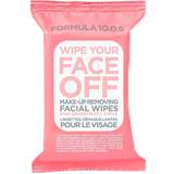 Servietter Rensecremer & Rensegels Formula 10.0.6 Wipe Your Face Off Make Up Removing Facial Wipes 25-pack