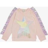 Stella McCartney Overdele Stella McCartney Girls Pink Kids Star-shaped Panel Tassel Cotton-jersey Sweatshirt 2-12 Years Years