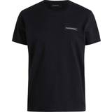 Peak Performance Herre T-shirts & Toppe Peak Performance Logo Tee Bomulls-t-shirt Black
