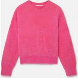 Stella McCartney Dame Sweatere Stella McCartney Fluffy Knit Jumper, Woman, Pink